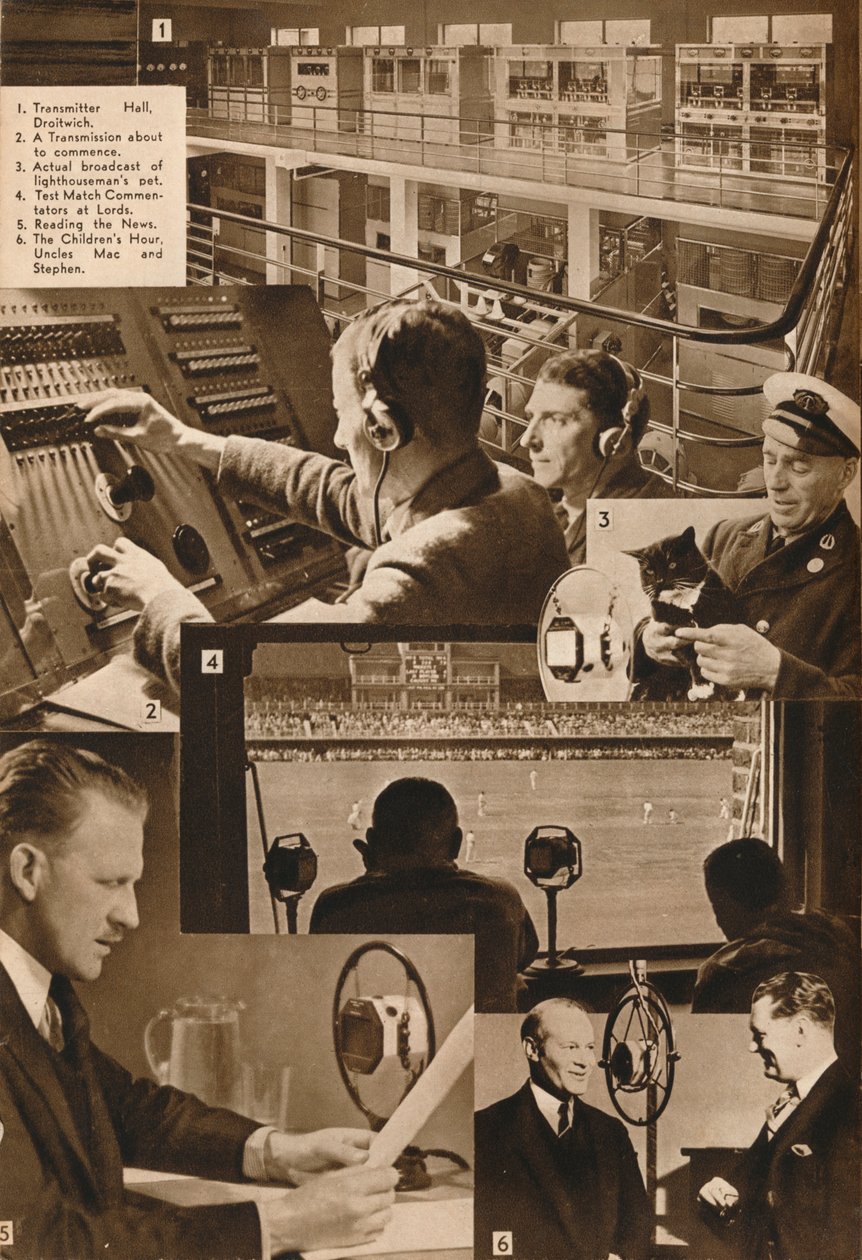 BBCへの訪問1937年、1937年 作： 不明