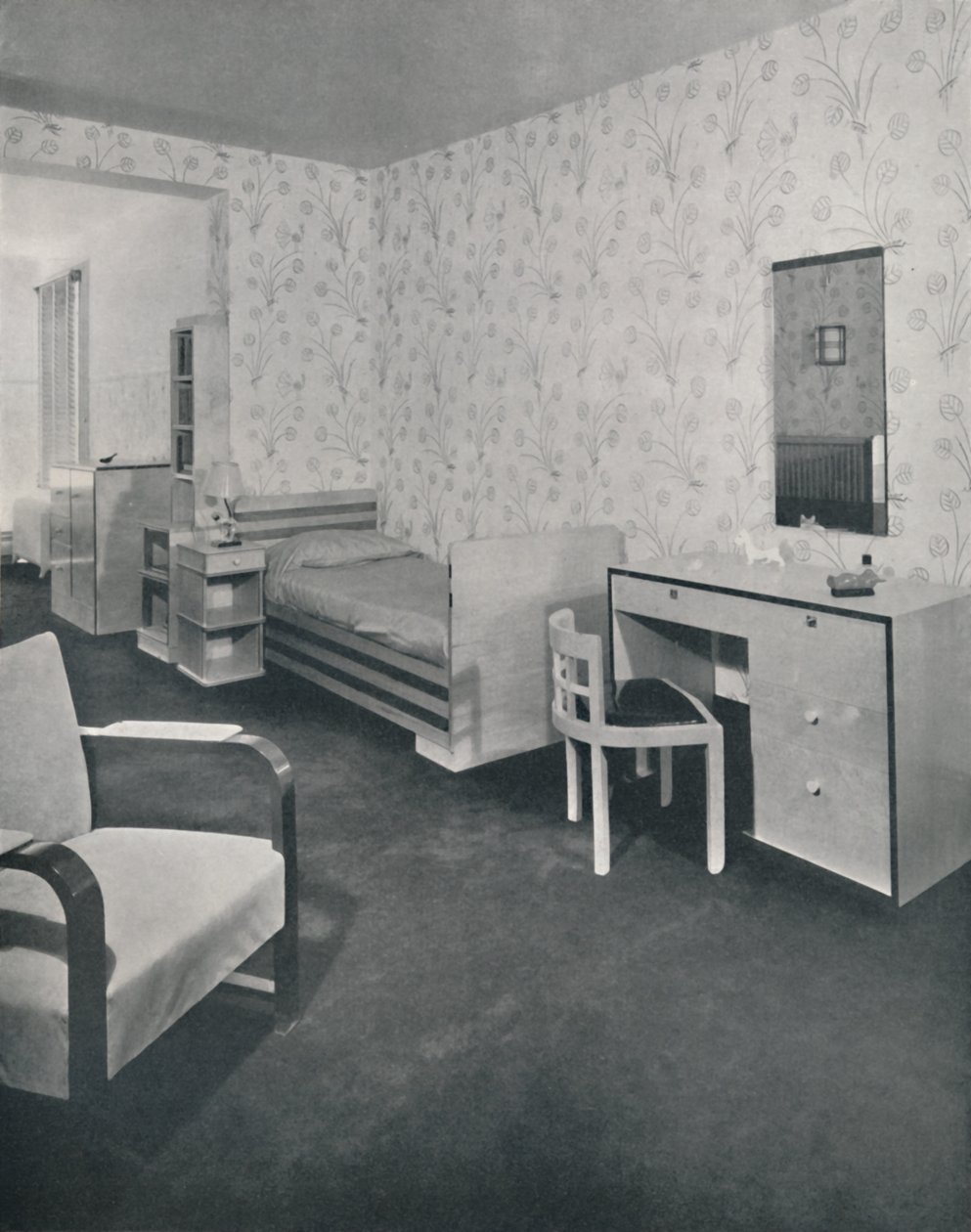 Frankl Galleries、Inc.用に設計された保育園、1933年 作： 不明