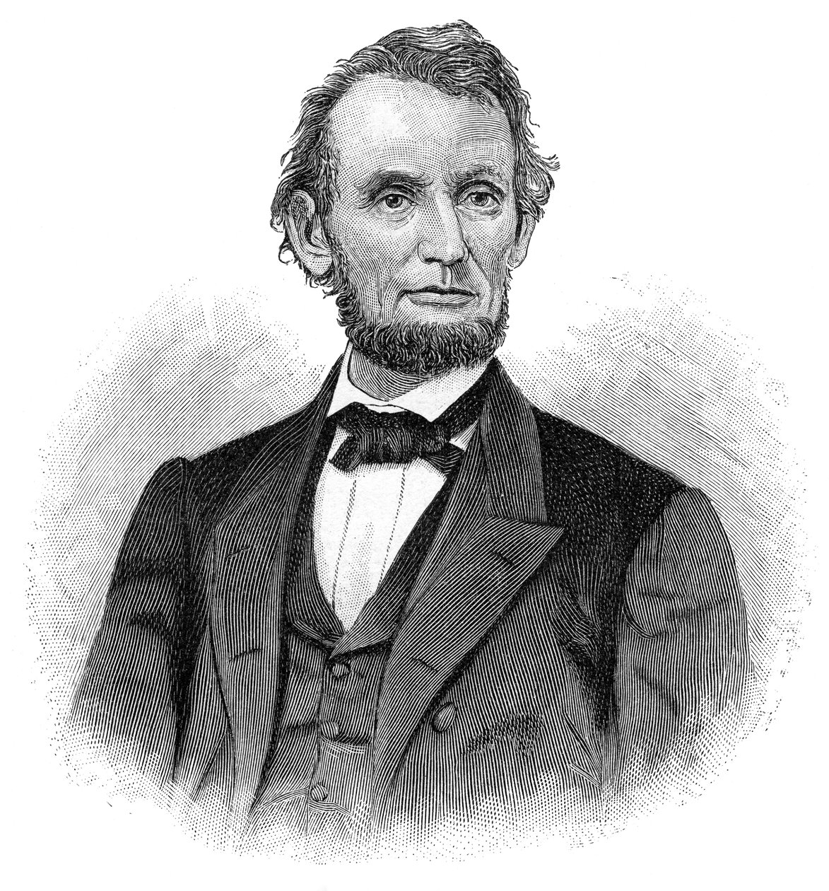 エイブラハムリンカーン、アメリカ合衆国第16代大統領、1900年 作： 不明