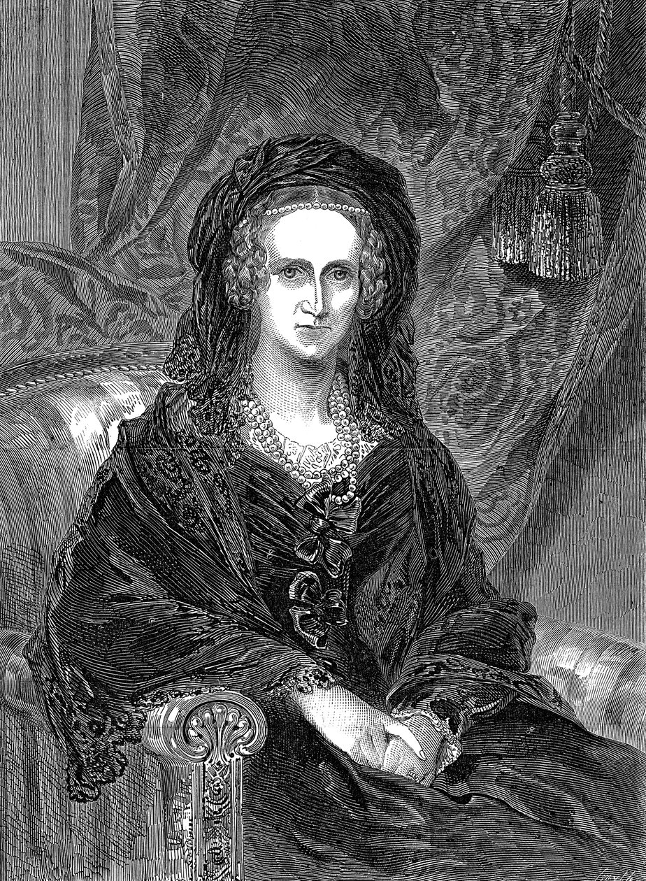サクセコーブルクマイニンゲンのアデレード1792〜1849年、ウィリアム4世のドイツ生まれの女王の配偶者、1849年 作： 不明