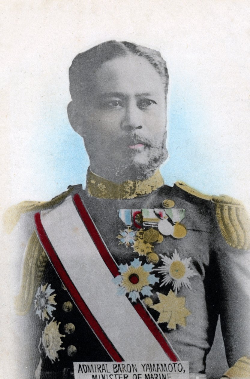 山本提督、日本海軍大臣、c1904-1905 作： 不明