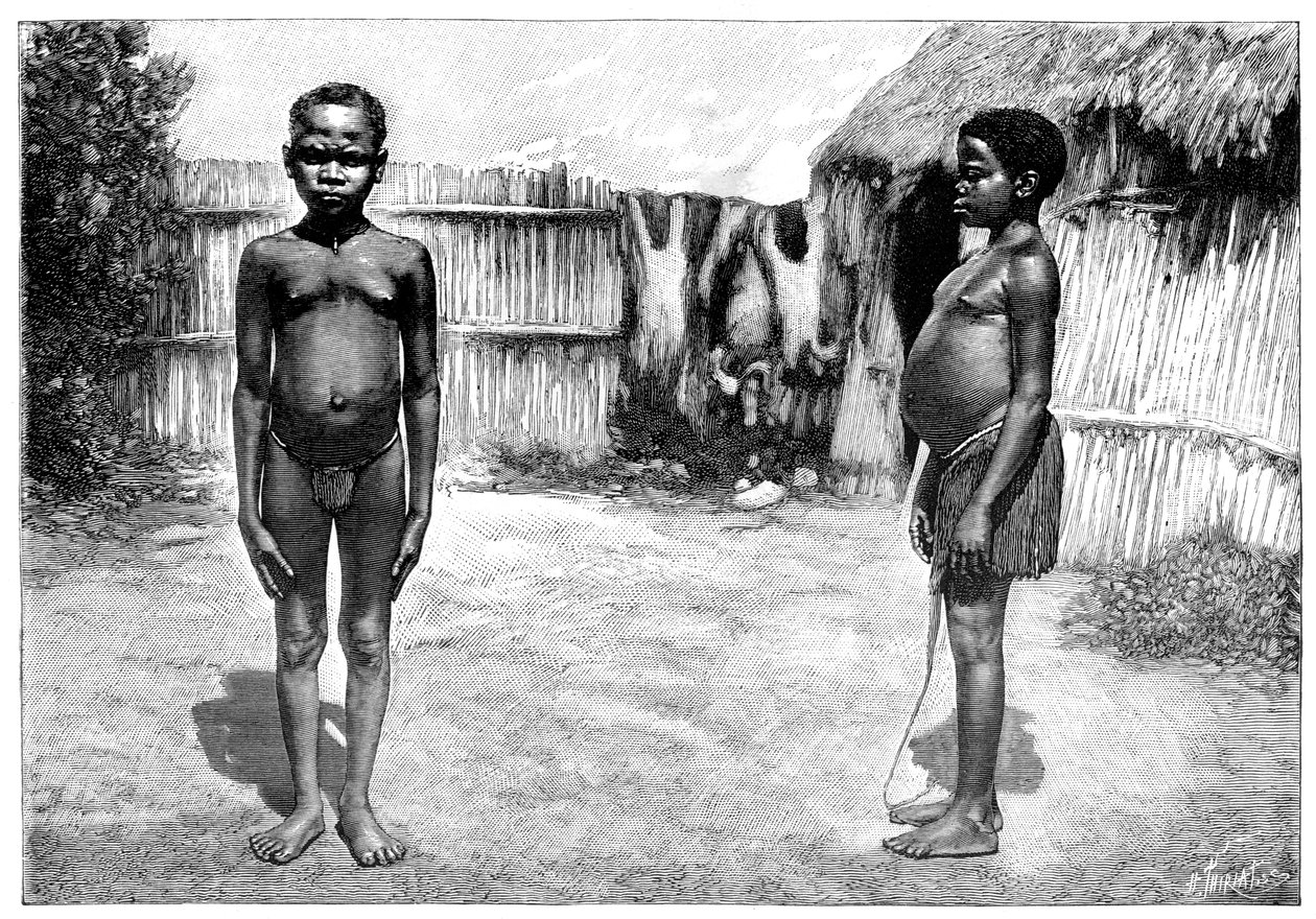 Akka Man and Woman、c1880 作： 不明