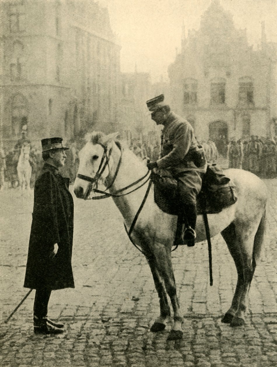 ベルギーのアルバート1世、第一次世界大戦、1914年、1920年。 作： 不明