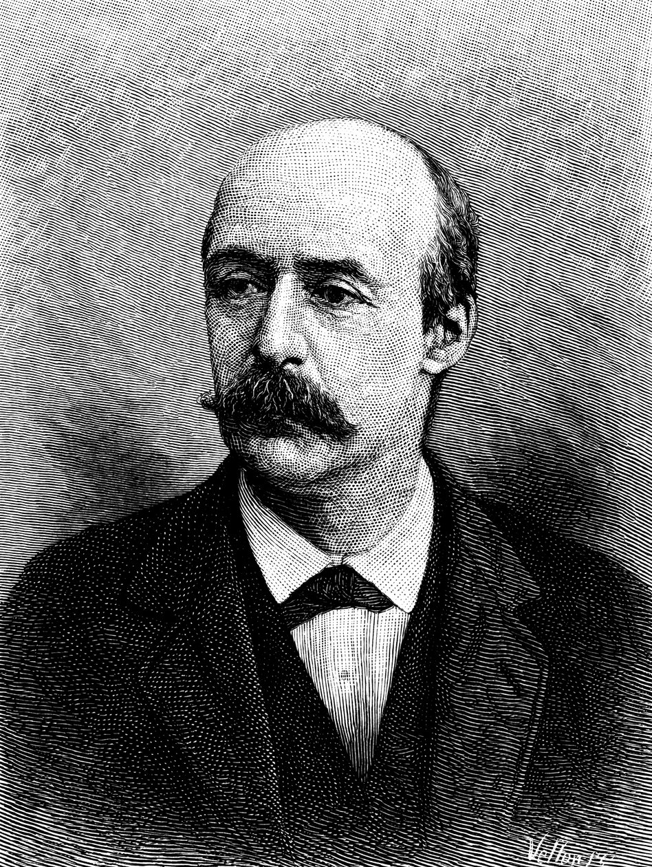 Alexandre Agassiz、スイス生まれのアメリカ人海洋学者、海洋動物学者、鉱山エンジニア、1883年 作： 不明