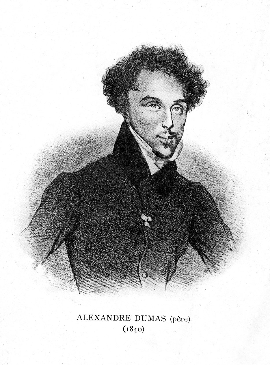 アレクサンドルデュマ長老、フランスの小説家、脚本家、1840年 作： 不明