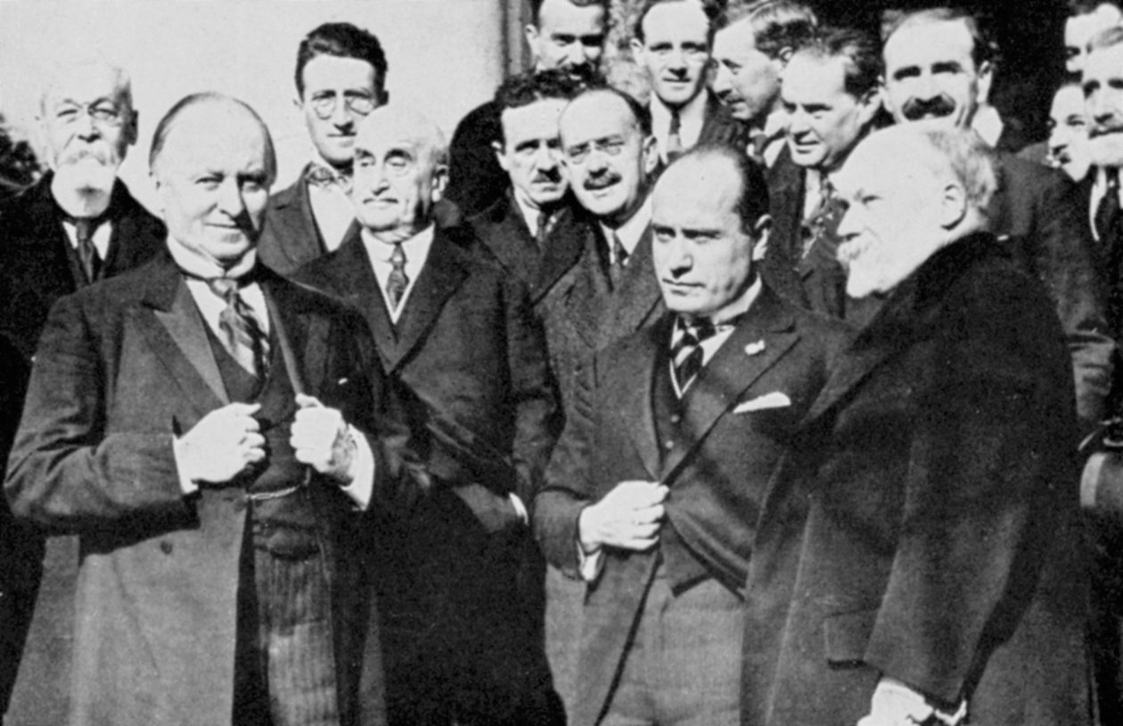 1922年のローザンヌ会議における連合国代表 作： 不明