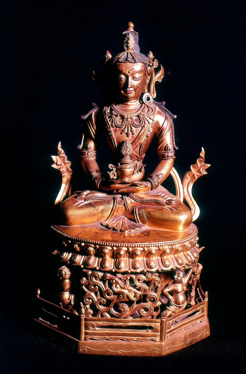 18世紀の阿弥陀仏 作： 不明