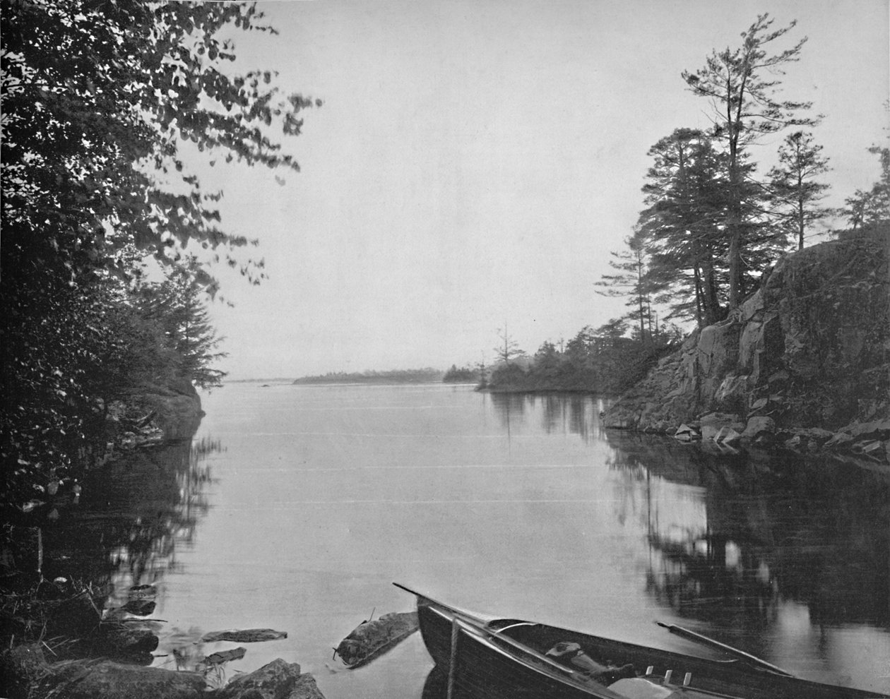 セントローレンスの千の島の中で、c1897。 作： 不明