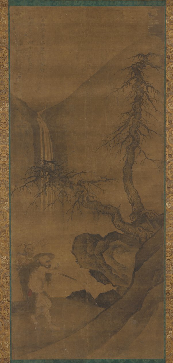 薬草採集者、明王朝、1368～1644年。 作： 不明