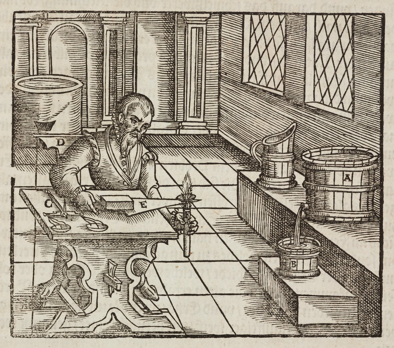 火薬や肉の保存に使われる塩ペッ トルの分析 - Lazarus Eckerの「Description des minerais et des principales methodes d