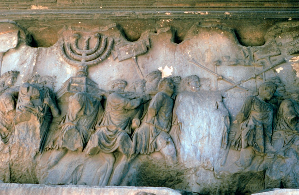 ティトゥスの凱旋門、ローマ、イタリア、1世紀 作： 不明