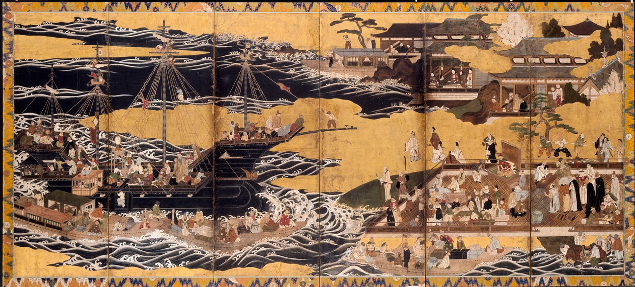 南部蛮族の到着、c。 1600。 作： 不明