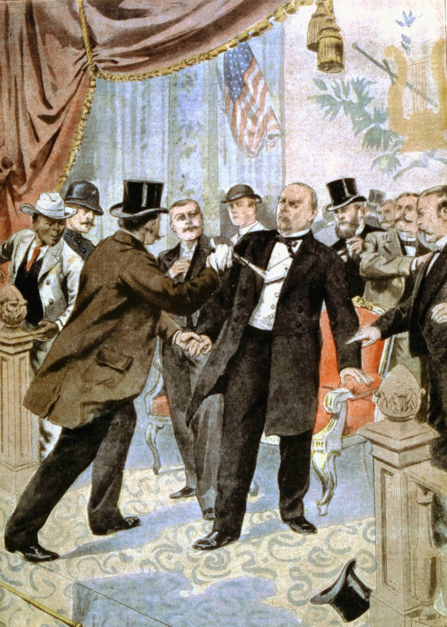 1925年アメリカ大統領、ウィリアムマッキンリーの暗殺 作： 不明