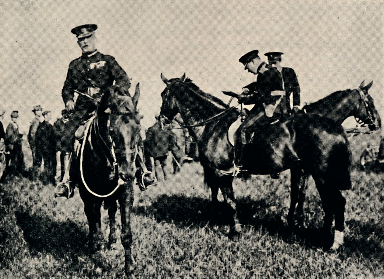 軍事演習、1916年、1945年。 作： 不明