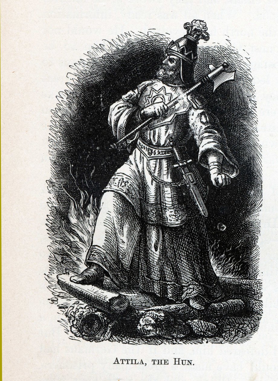 アティラ・ザ・フン、1882 作： 不明