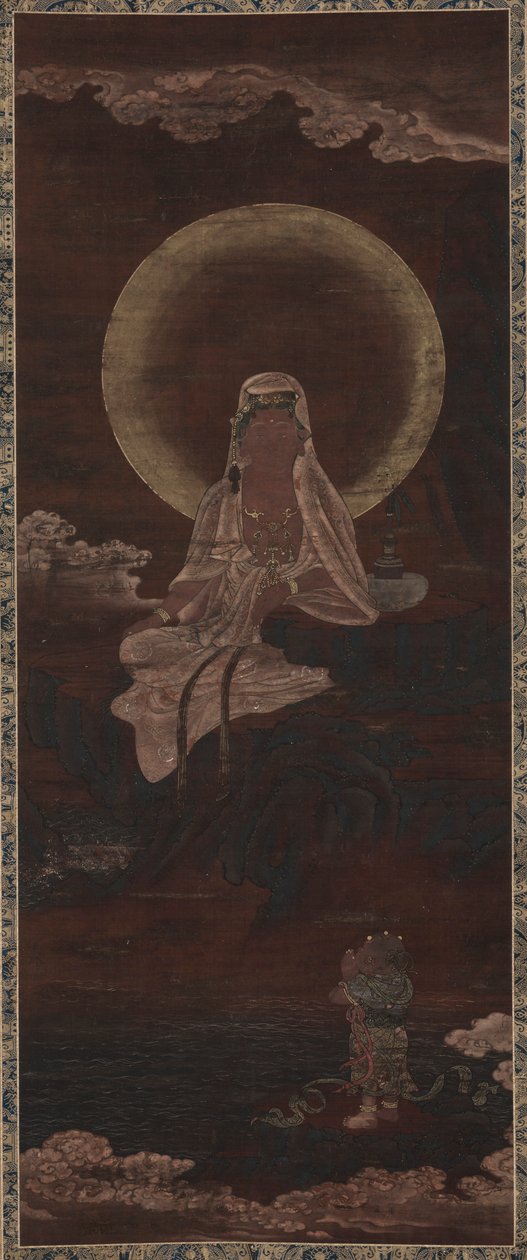 Avalokitesvara、c。 1500。 作： 不明
