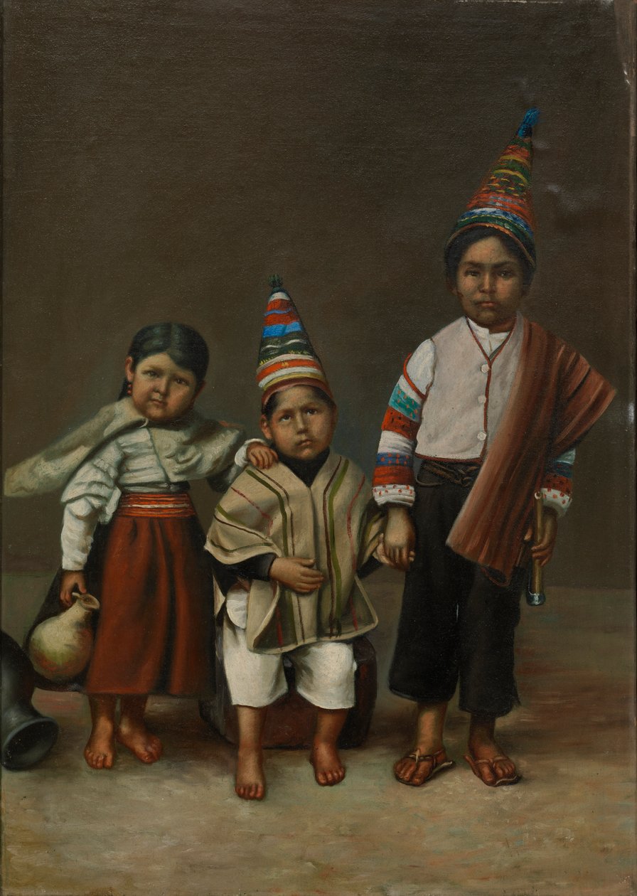 アイマラチルドレン、カリフォルニア州。 1890-1892。 作： 不明