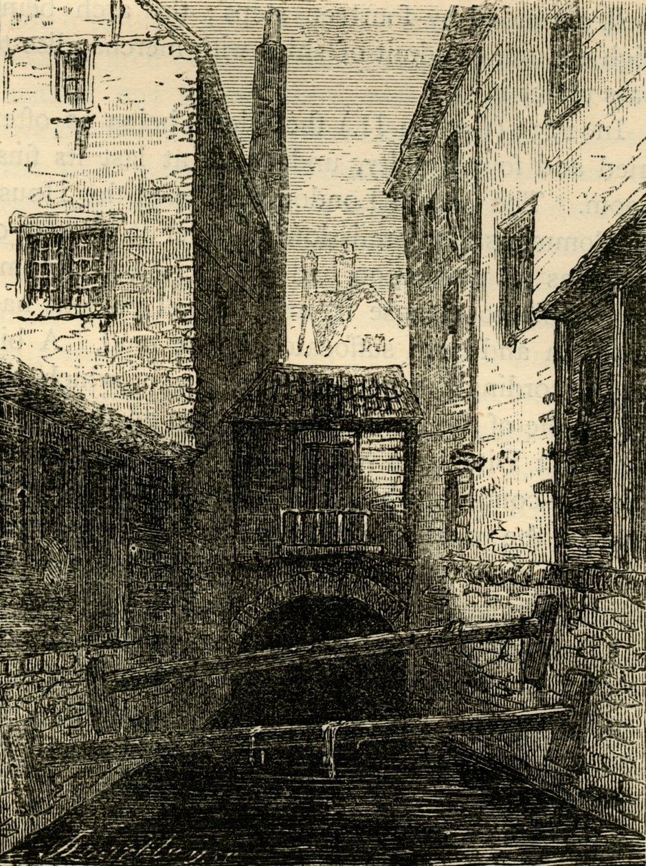レッドライオンの裏側、艦隊からのc1872。 作： 不明