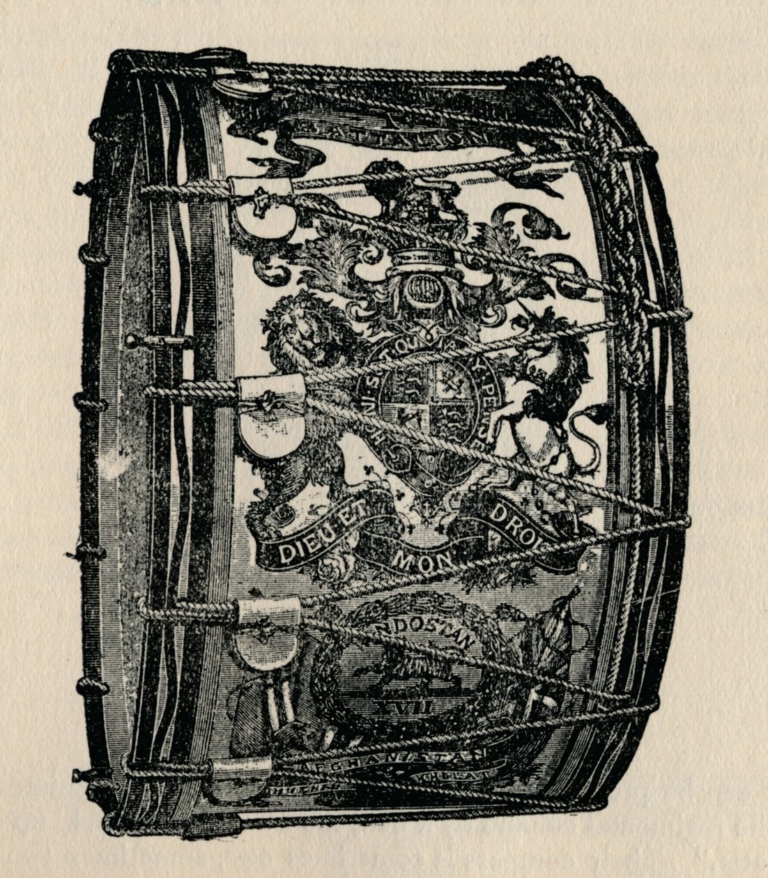 バスドラム、1910年。 作： 不明