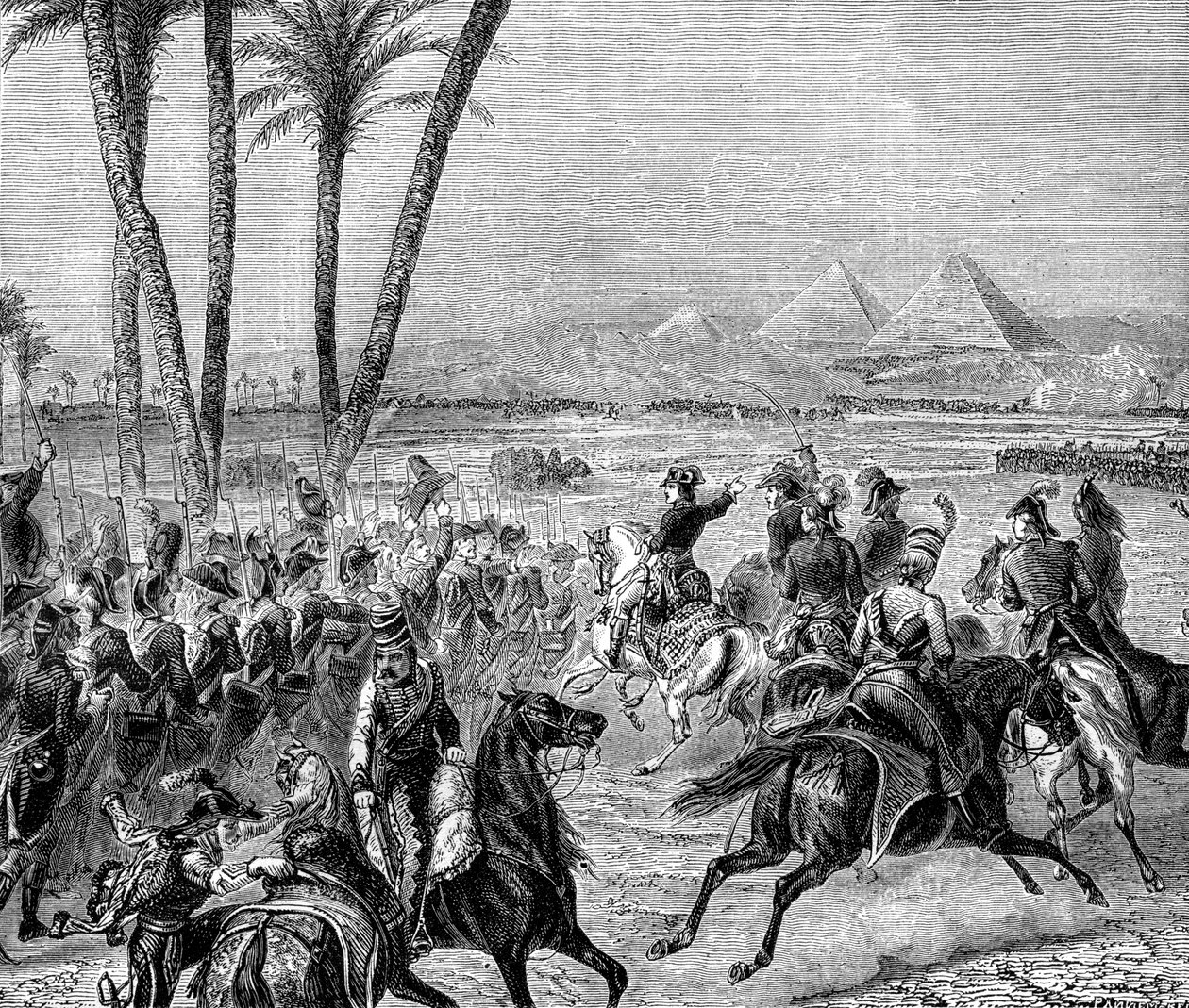 ピラミッドの戦い、1798年7月21日1882-1884 作： 不明
