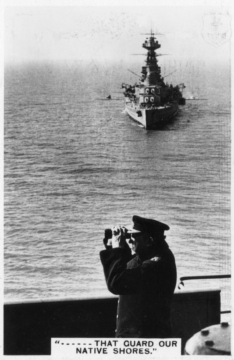 1937年春の演習中のバトルクルーザーHMSフード 作： 不明