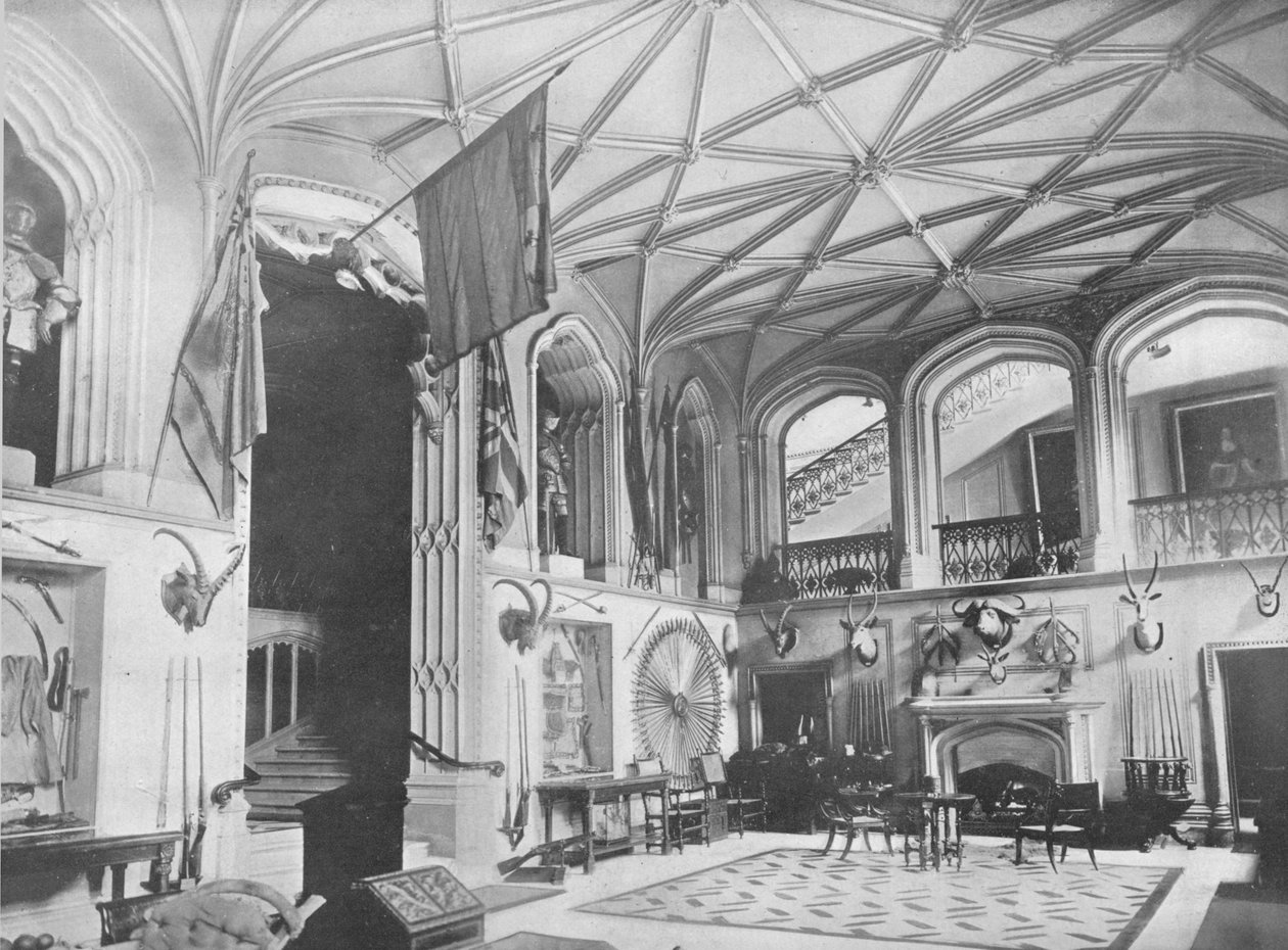 ベルボア城、レスターシャー-ラトランド公爵、1910 作： 不明