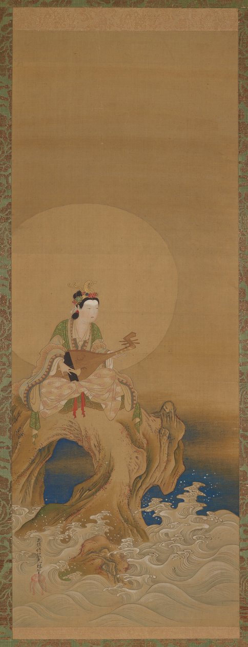 海辺の岩弁天 江戸時代・18世紀 作： 不明