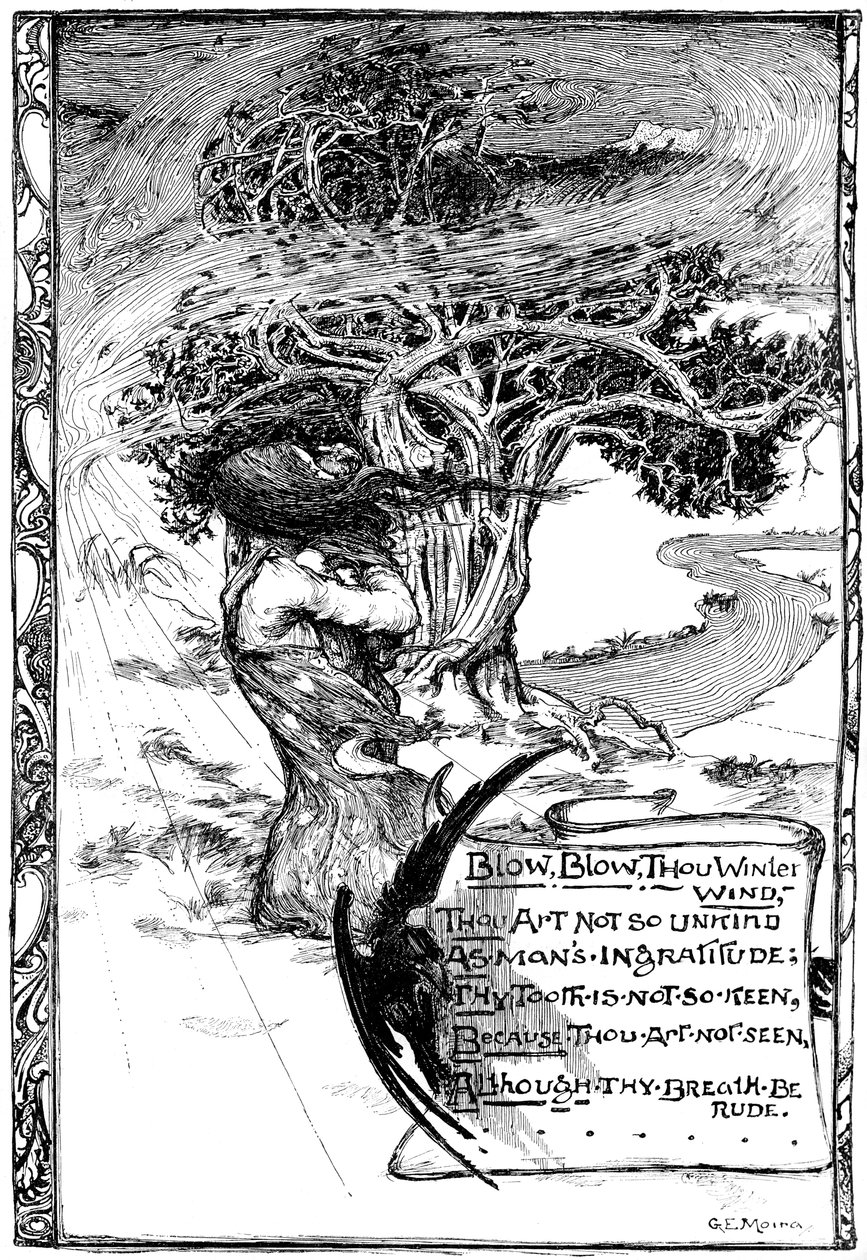 打撃、打撃、汝冬の風、1895 作： 不明