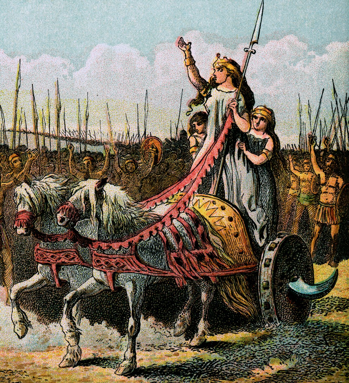 Boadiceaと彼女の軍、c1850 作： 不明