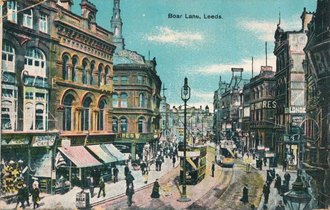 Boar Lane、リーズ、c1905 作： 不明