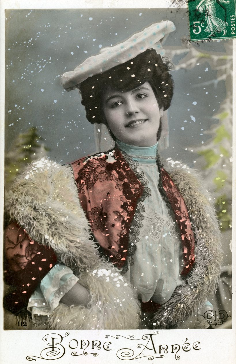 明けましておめでとう明けましておめでとう、c1900s 作： 不明