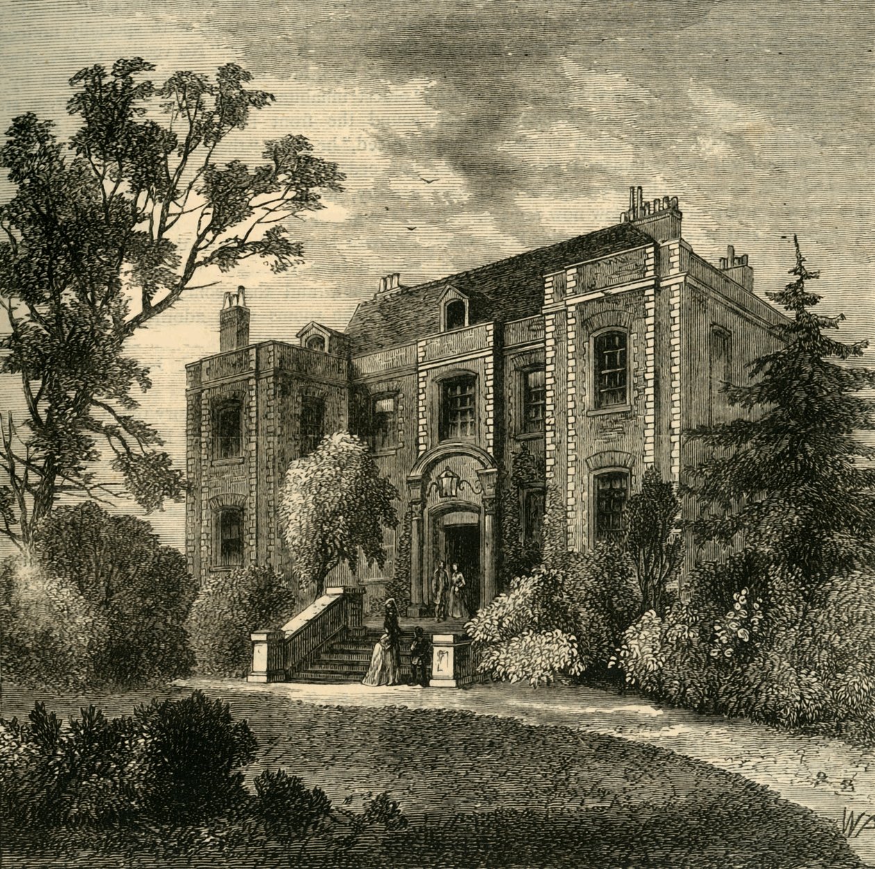ボイヤーハウス、c1878。 作： 不明