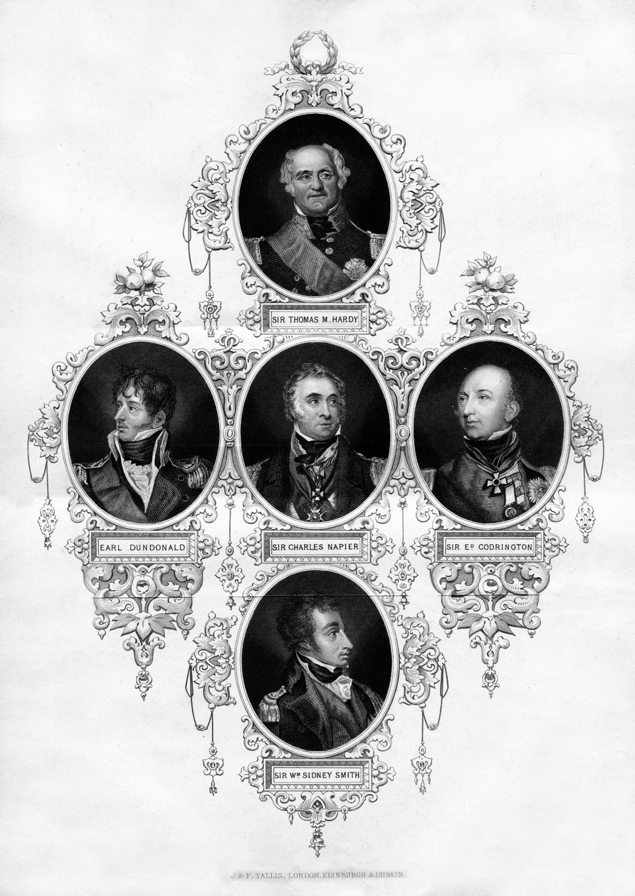 1837年イギリス海軍将校 作： 不明