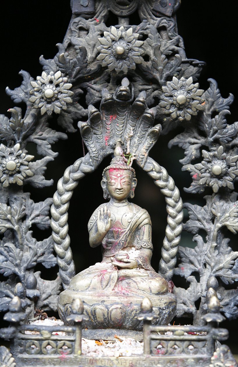 黄金寺院の仏陀（ネパール・パタン 作： 不明
