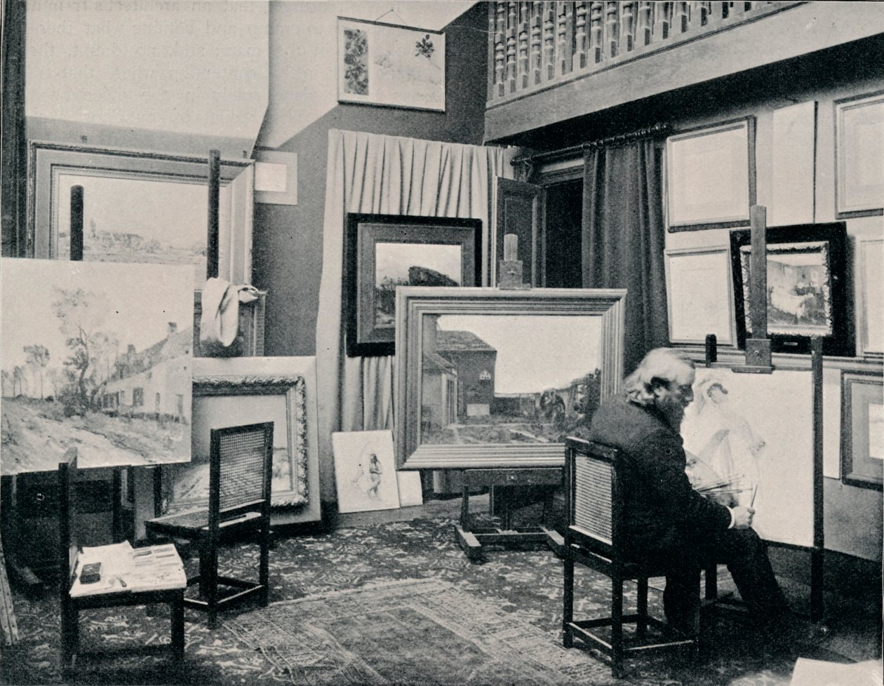 C.カジンのスタジオc1897 作： 不明