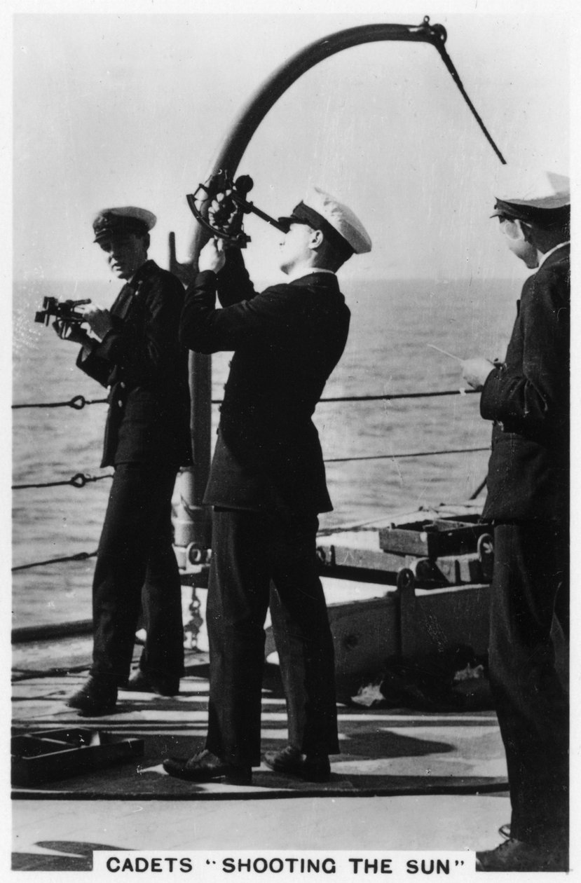 太陽を射る士官候補生、ロイヤルネイビーカレッジ、1937 作： 不明