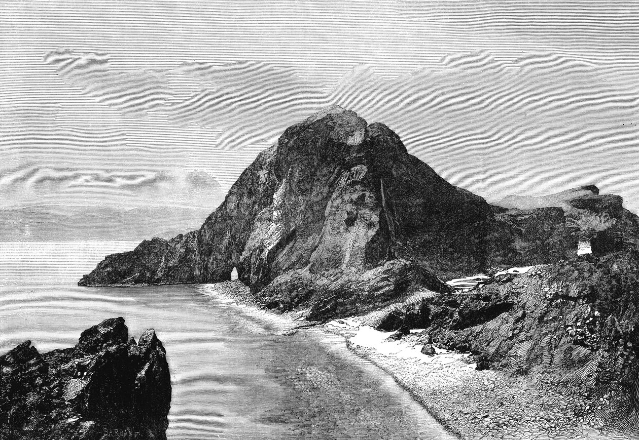 1895年、マデイラ島東部岬、サムロレンコ岬 作： 不明