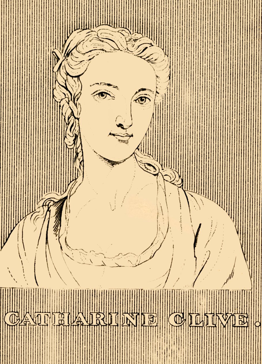 キャサリン・クライヴ、1711-1785、1830。 作： 不明