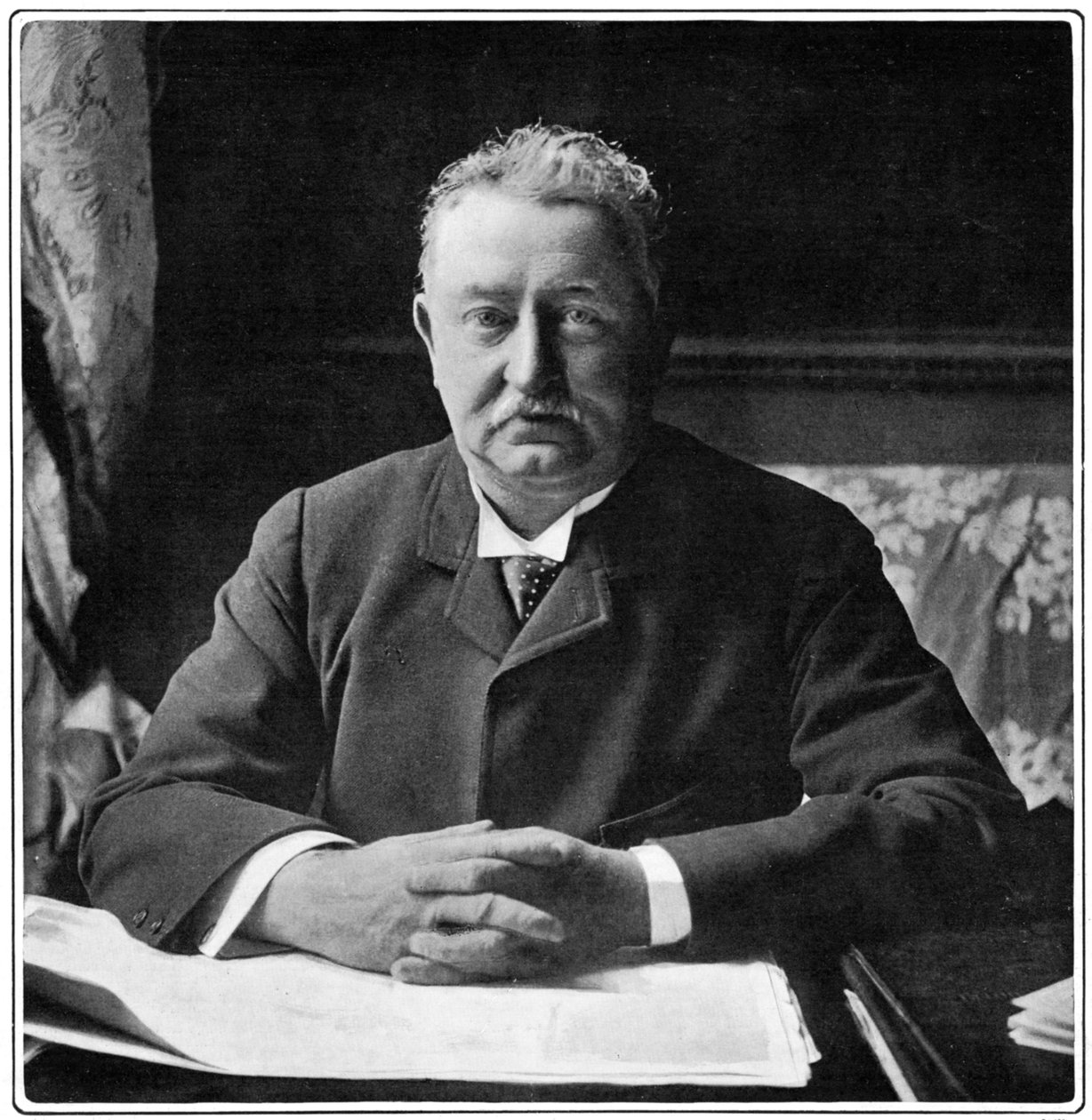 Cecil Rhodes、イギリス生まれの南アフリカの起業家、政治家、c1901 作： 不明