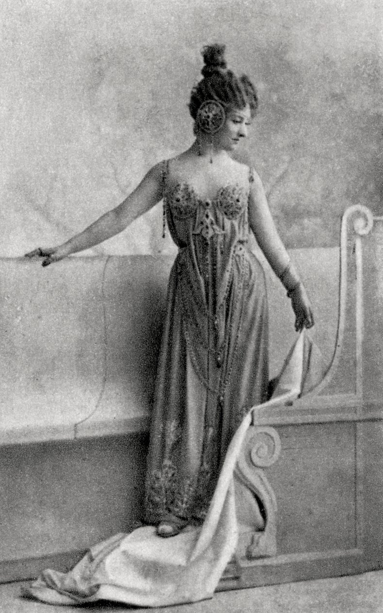 セシルソレル、フランスの女優、1893年 作： 不明