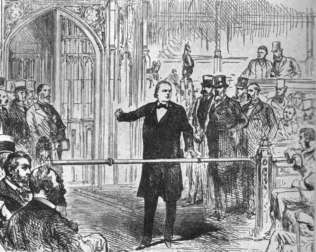 チャールズブラッド笑...忠誠を肯定する権利を主張する...、1880、1901。 作： 不明