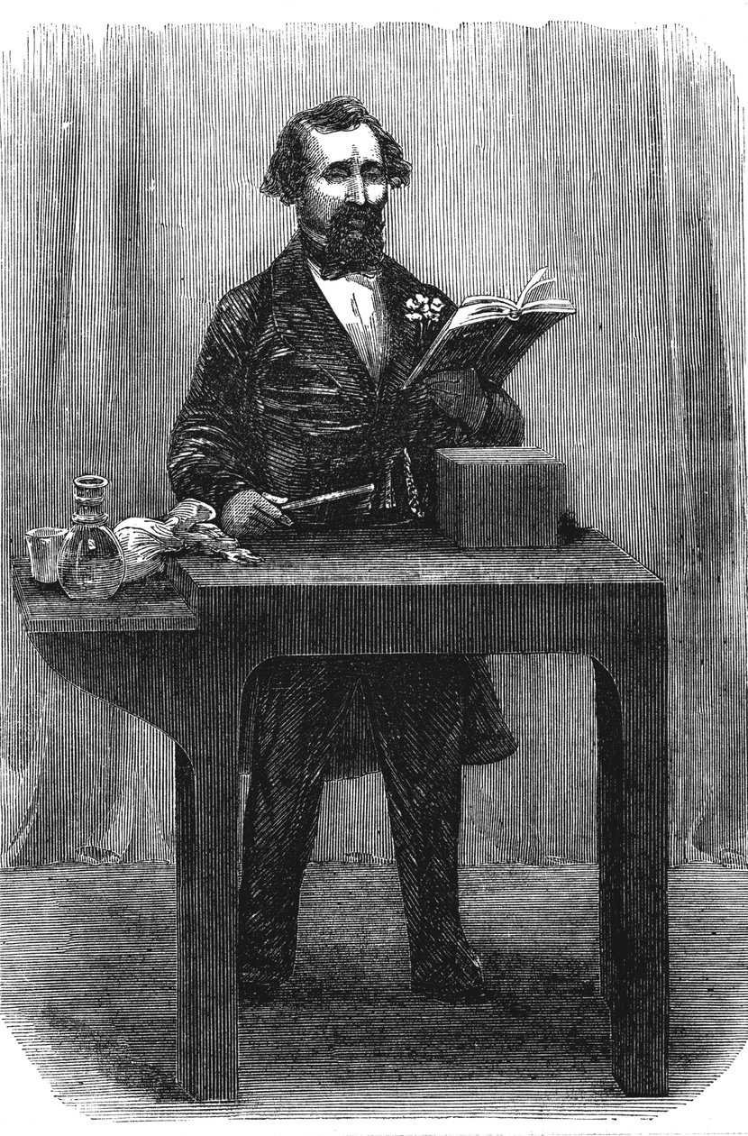 チャールズディケンズ1812-70、イギリスの小説家およびジャーナリスト、1858年7月 作： 不明