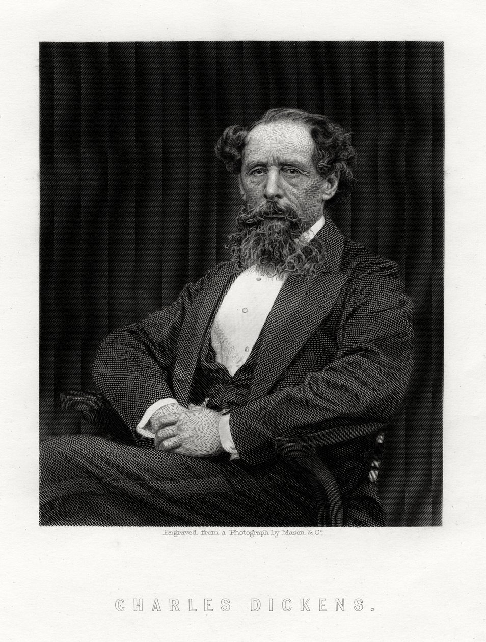 チャールズディケンズ、英語の小説家およびジャーナリスト、1876 作： 不明