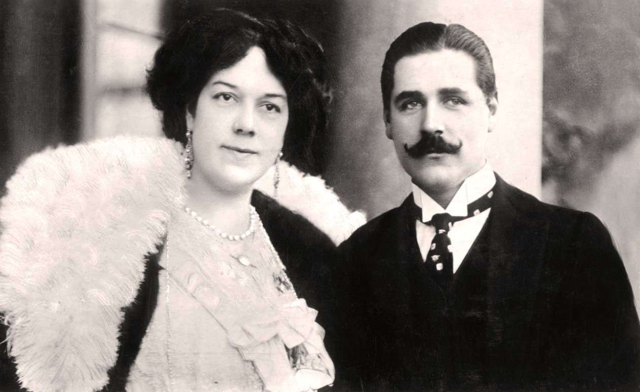 クララエレンバット1872-1936とケナーリーランフォード1870-1957、イギリスの歌手、1906 作： 不明