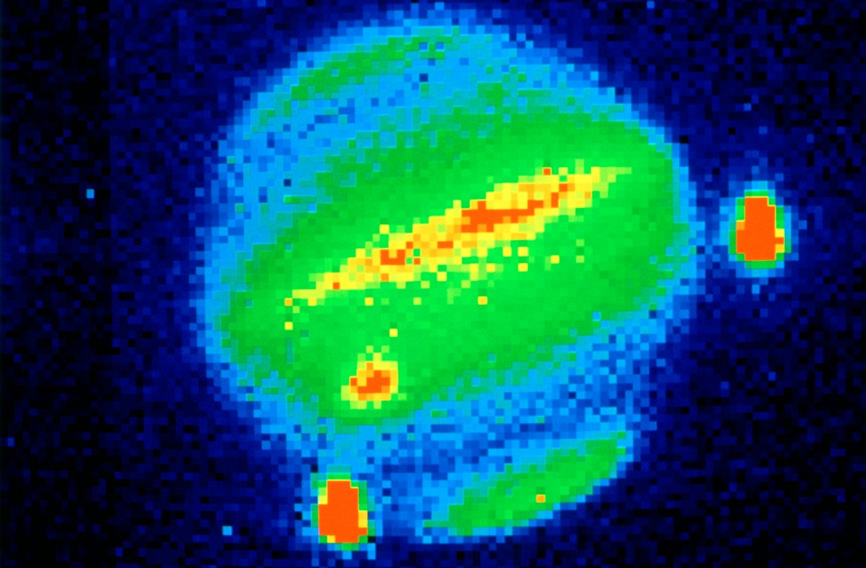 シューメーカー彗星-リービーが木星と衝突、1994年7月20日 作： 不明