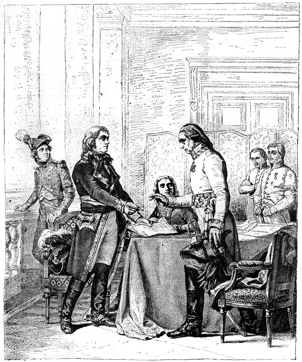 イタリア、マレンゴの戦い後の大会、1800年6月15日1882-1884 作： 不明