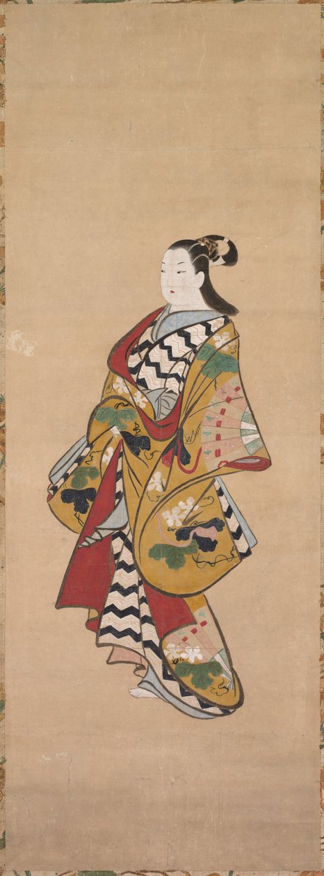 遊女、18世紀。 作： 不明