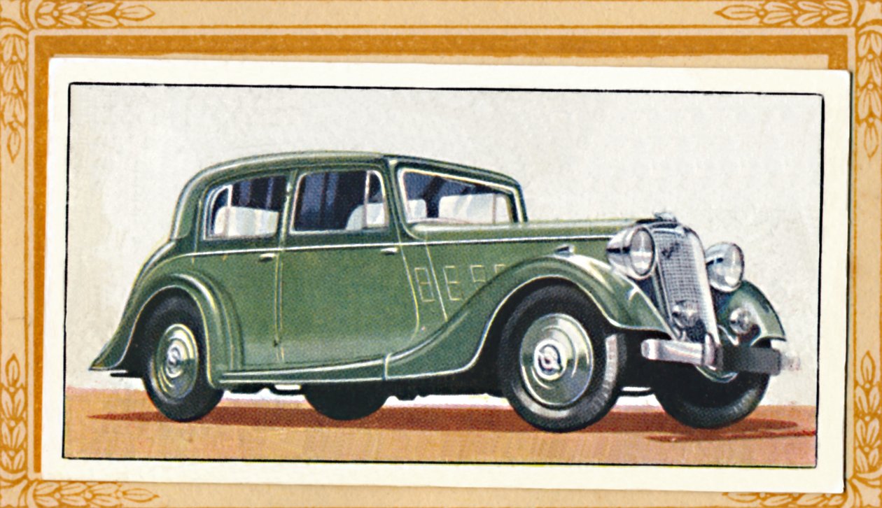 Crossley 10 Regis Saloon、c1936 作： 不明