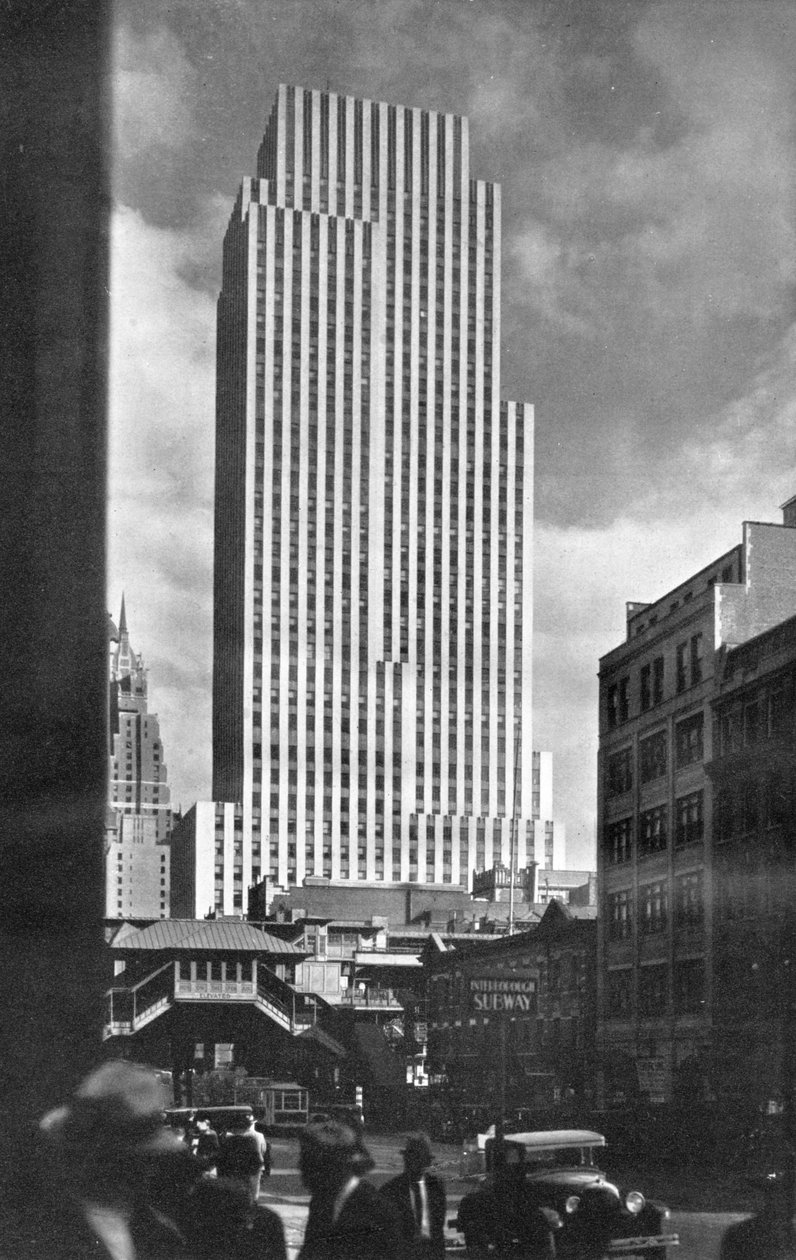 デイリーニュースビルディング、ニューヨーク市、1933 作： 不明