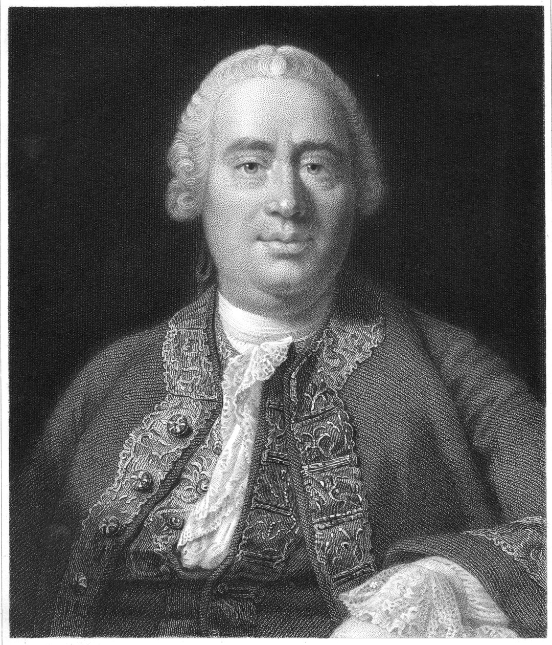 デイビッドヒューム、スコットランドの哲学者、歴史家、経済学者、1837年 作： 不明